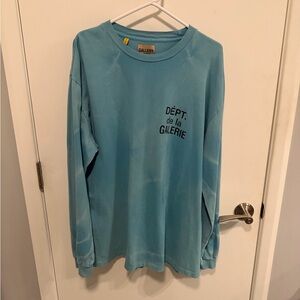 Gallery Dept. french blue long sleeve tee shirt size XL